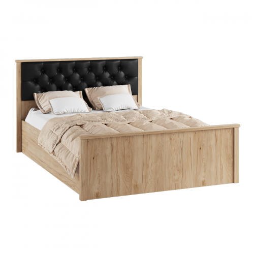 Кровать МКР-2 "Модена" 1.4 м Гикори Рокфорд